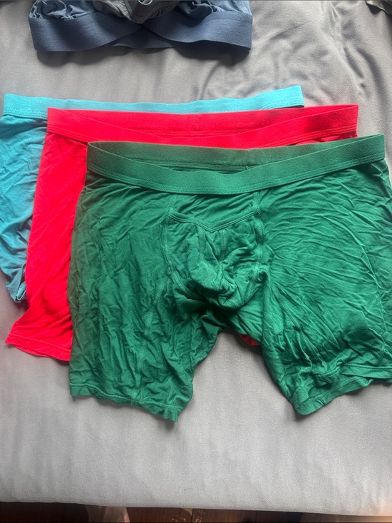 Real Men Apperal Other - Classic Men's Boxer Briefs - Green, Red, Light Blue